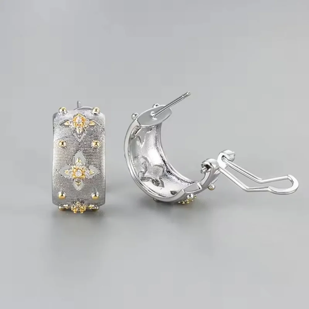 Vintage luxury earrings - Picture 6 of 7